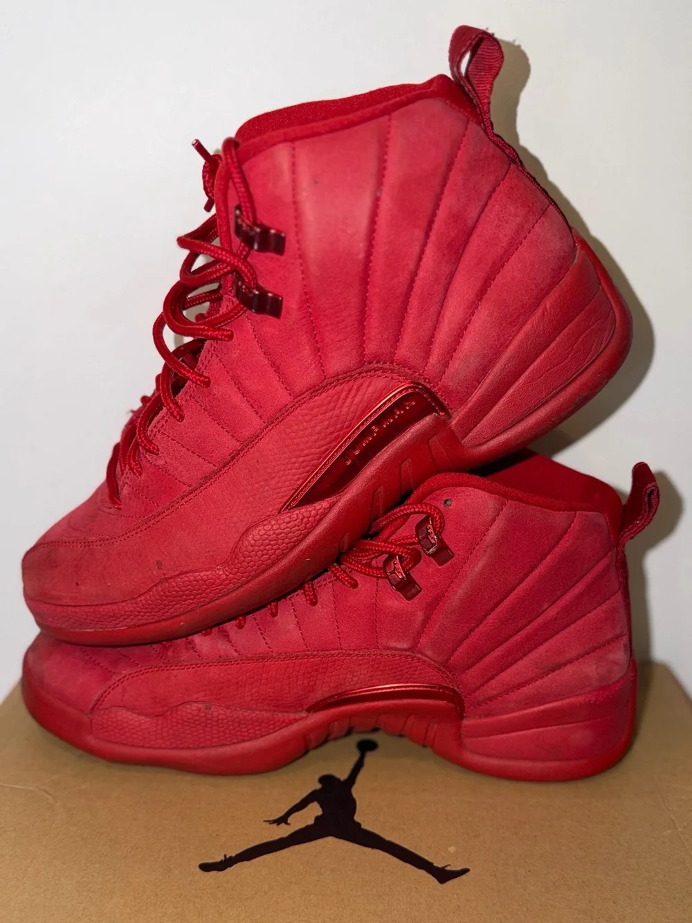 Size 10 - Jordan 12 Retro Gym Red 2018 - 130690-501 - Use With Box -